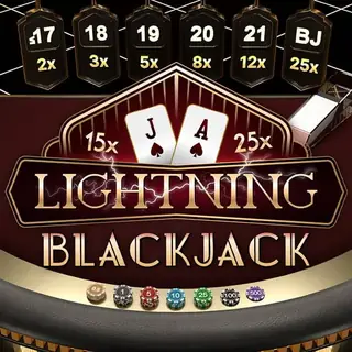 Lightning Blackjack – Evolution